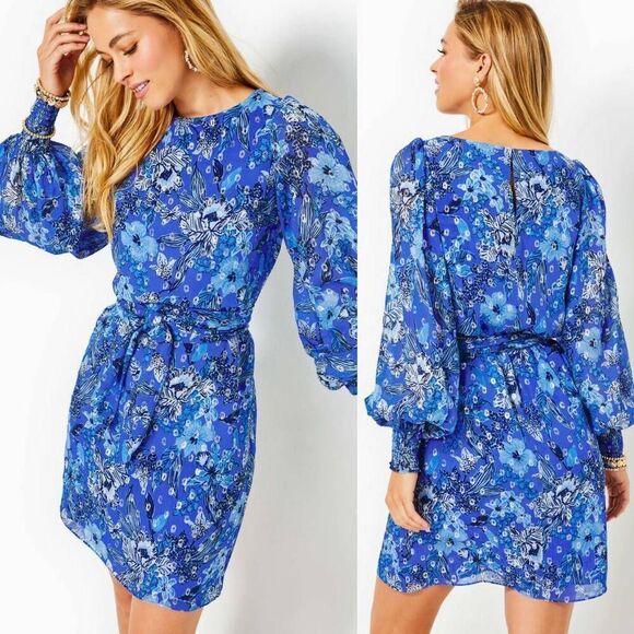 Lilly Pulitzer Alfreda Straight Dress 8 - Picture 1 of 10